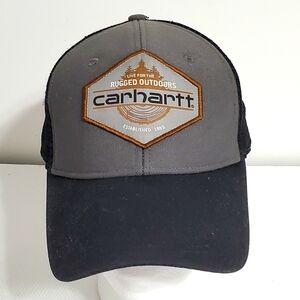 Carhartt Mens Bear Lake Cap Black Gray